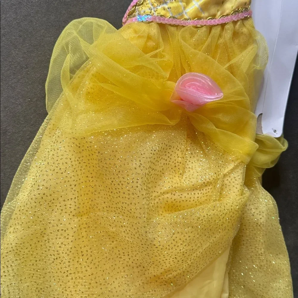 Kids Disney Princess Belle Halloween Costume Size XS 4/5 NEW